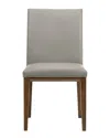 Moe's Home Collection Frankie Dining Chair In Grey