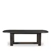 Moe's Home Collection Glenn Oval Dining Table In Black