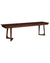 Moe's Home Collection Godenza Bench In Brown