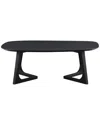 Moe's Home Collection Godenza Small Coffee Table In Black