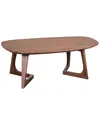 Moe's Home Collection Godenza Small Coffee Table In Brown