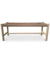 Moe's Home Collection Hawthorn Large Bench In Beige