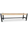 Moe's Home Collection Hawthorn Large Bench In Black