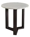 Moe's Home Collection Jinxx Side Table In Grey