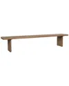 Moe's Home Collection Koshi Bench In Brown