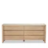 Moe's Home Collection Lane 6 Drawer Dresser In Neutral