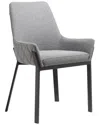 Moe's Home Collection Lloyd Dining Chair In Metallic