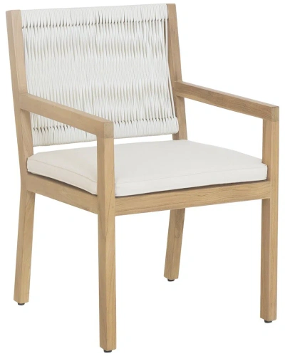 Moe's Home Collection Luce Outdoor Dining Chair In Brown