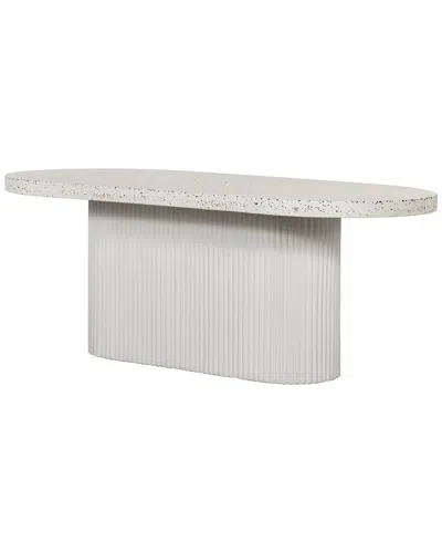 Moe's Home Collection Lyon Outdoor Dining Table In Grey