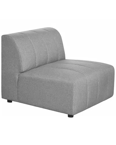 Moe's Home Collection Lyric Slipper Chair In Grey
