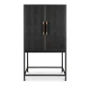 Moe's Home Collection Mako Bar Cabinet In Black