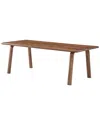 Moe's Home Collection Malibu Dining Table In Beige
