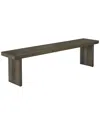 Moe's Home Collection Monterey Bench In Brown