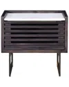 Moe's Home Collection Paloma Nightstand In Grey