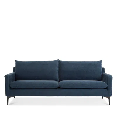 Moe's Home Collection Paris Sofa In Blue
