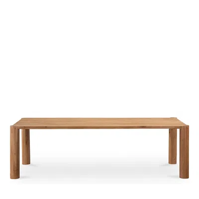 Moe's Home Collection Post Large Dining Table, Natural Oak In Brown