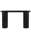 Moe's Home Collection Povera Console Table In Black