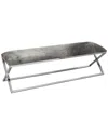Moe's Home Collection Rossi Bench In Grey
