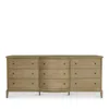 Moe's Home Collection Sadie 9 Drawer Dresser In Brown