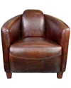 Moe's Home Collection Salzburg Club Chair Brown