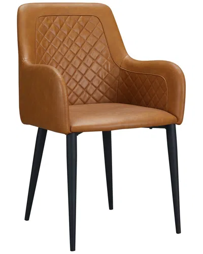 Moe's Home Collection Set Of Two Cantata Dining Chairs In Tan