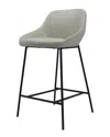 Moe's Home Collection Shelby Counter Stool In Beige
