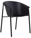Moe's Home Collection Shindig Outdoor Dining Chair In Metallic