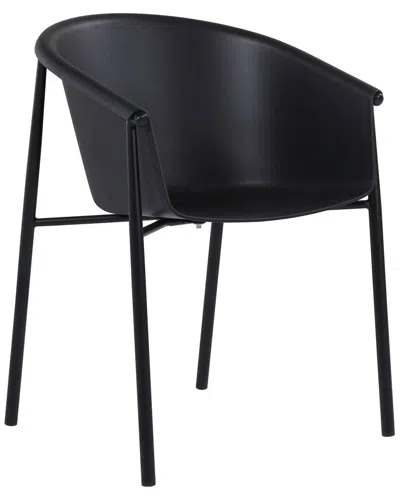 Moe's Home Collection Shindig Outdoor Dining Chair In Metallic