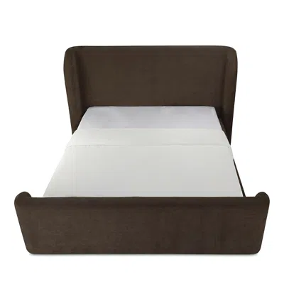 Moe's Home Collection Sophia Queen Storage Bed, Brown