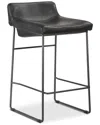 Moe's Home Collection Discontinued  Starlet Bar Stool In Black