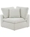 Moe's Home Collection Terra Condo Corner Chair In Beige
