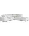 Moe's Home Collection Terra Condo Dream Modular Sectional In White