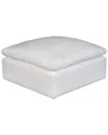 Moe's Home Collection Terra Condo Ottoman In White