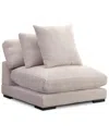 Moe's Home Collection Tumble Slipper Chair In Brown