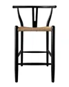Moe's Home Collection Ventana Counter Stool In Black