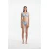 Moeva Aeron Bikini Bottom In Blue