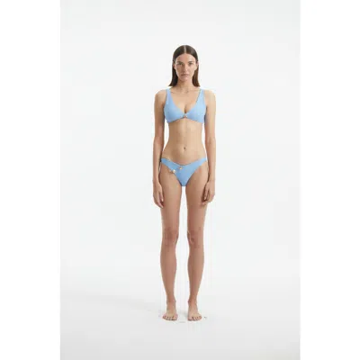 Moeva Aeron Bikini Bottom In Blue