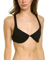 Moeva Alexa Bikini Top In Black