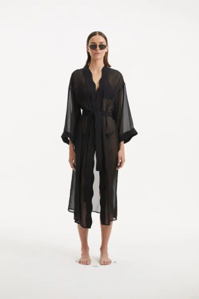 Moeva Blaze Cover Up Resortwear In Black