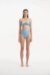 Moeva Clyde Bikini Top In Blue