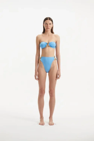 Moeva Clyde Bikini Top In Blue