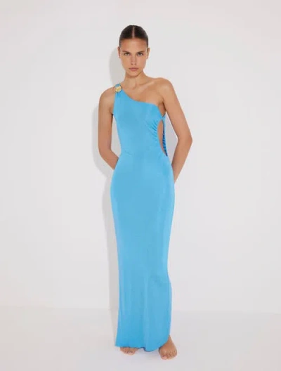 Moeva Fewa Cover Up Dress Resortwear In Blue