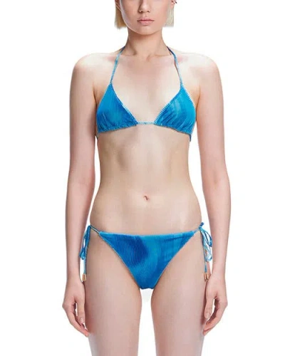 Moeva Hermione Bikini Bottom In Blue