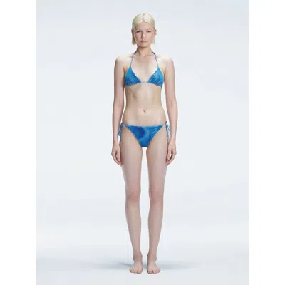 Moeva Hermione Bikini Top In Blue