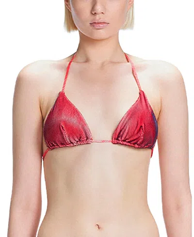 Moeva Hermione Bikini Top In Red