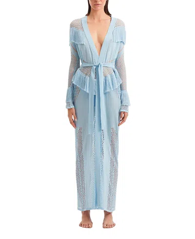 Moeva Itzel Cover Up Resortwear In Blue