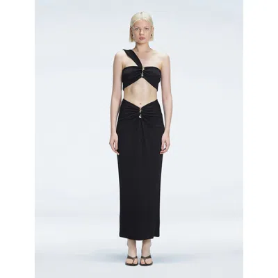 Moeva Lane Cover Up Top Resortwear In Black