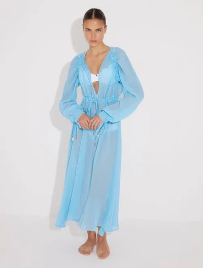 Moeva Lula Cover Up Resortwear In Blue
