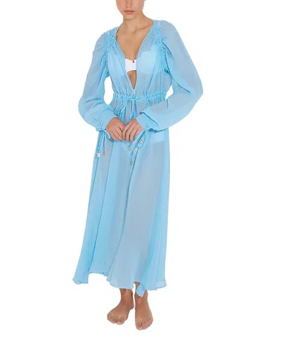 Moeva Lula Cover Up Resortwear In Blue
