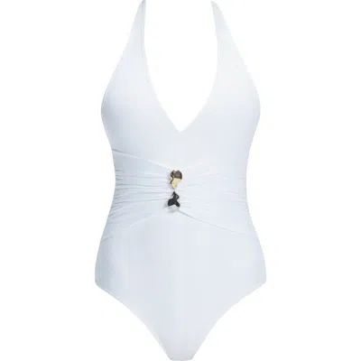 Moeva Miley One Piece Swimsuit In White